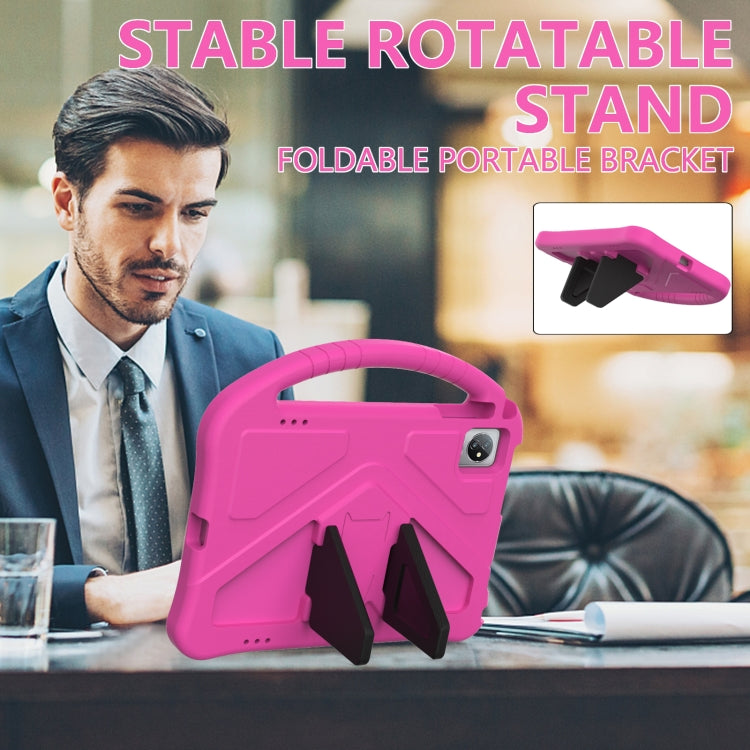 For Teclast  P30S / P20S / P20HD 2022 EVA Shockproof Tablet Case with Holder(Rose Red) - Teclast by PMC TechLife | Online Shopping South Africa | PMC TechLife | Buy Now Pay Later Mobicred