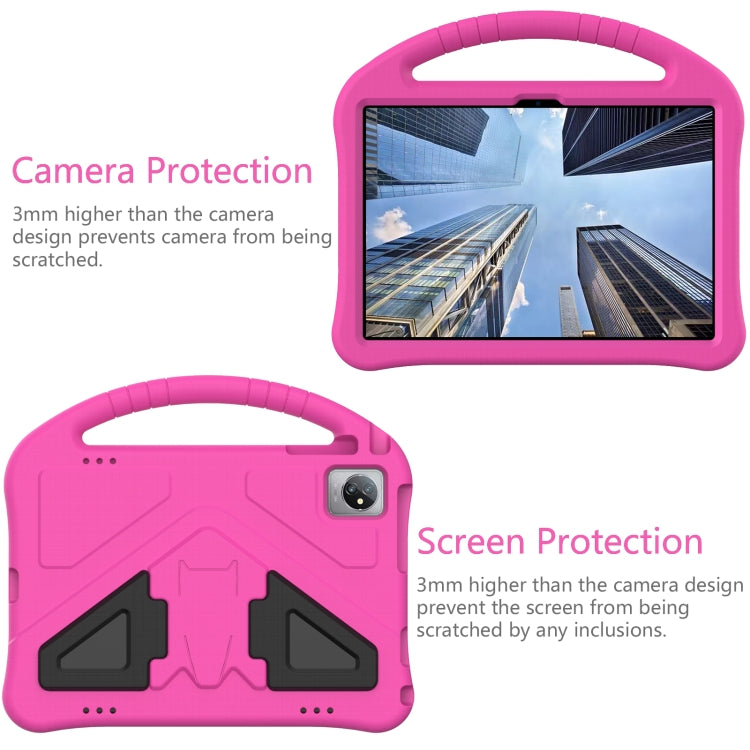 For Blackview Tab 70 WiFi 2023 EVA Shockproof Tablet Case with Holder(Rose Red) - Others by PMC Jewellery | Online Shopping South Africa | PMC Jewellery