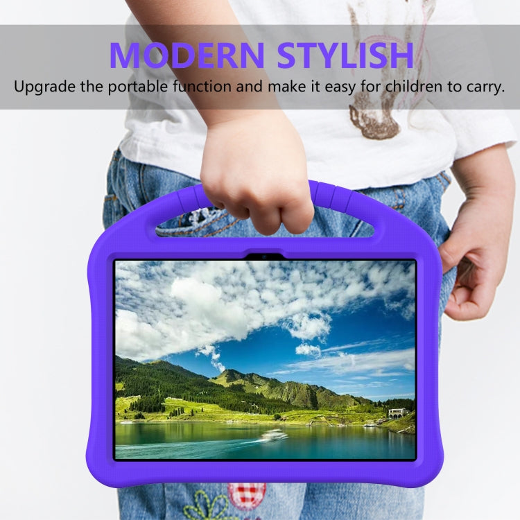 For Blackview Tab 7 WiFi 2022 EVA Shockproof Tablet Case with Holder(Purple) - Others by PMC TechLife | Online Shopping South Africa | PMC TechLife