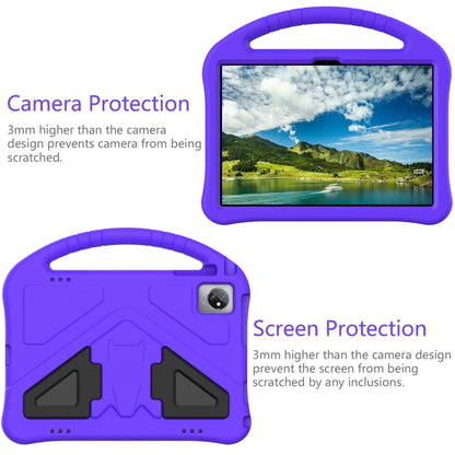 For Blackview OSCAL Pad 60 2022 EVA Shockproof Tablet Case with Holder(Purple) - Others by PMC Jewellery | Online Shopping South Africa | PMC Jewellery