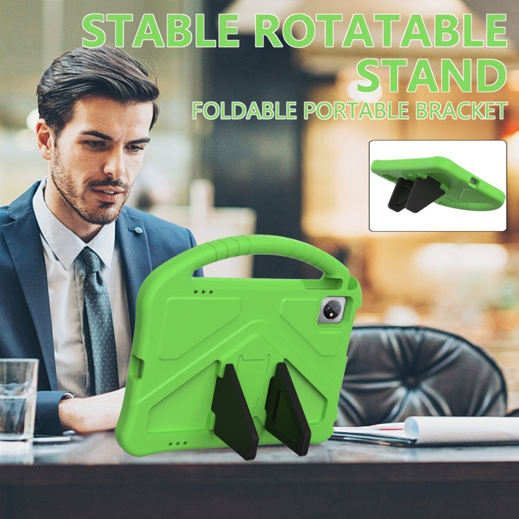 For DragonTouch NotePad 102 10 2023 EVA Shockproof Tablet Case with Holder(Green) - Others by PMC TechLife | Online Shopping South Africa | PMC TechLife | Buy Now Pay Later Mobicred