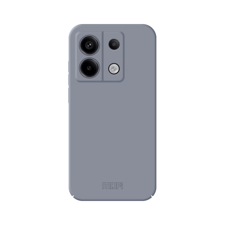 For Xiaomi Redmi Note 13 5G MOFI Qin Series Skin Feel All-inclusive PC Phone Case(Gray) - Xiaomi Cases by MOFI | Online Shopping South Africa | PMC TechLife | Buy Now Pay Later Mobicred