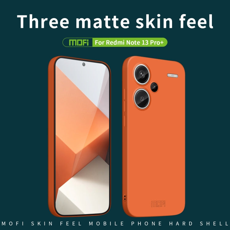 For Xiaomi Redmi Note 13 Pro+ MOFI Qin Series Skin Feel All-inclusive PC Phone Case(Gray) - Note 13 Pro+ Cases by MOFI | Online Shopping South Africa | PMC TechLife