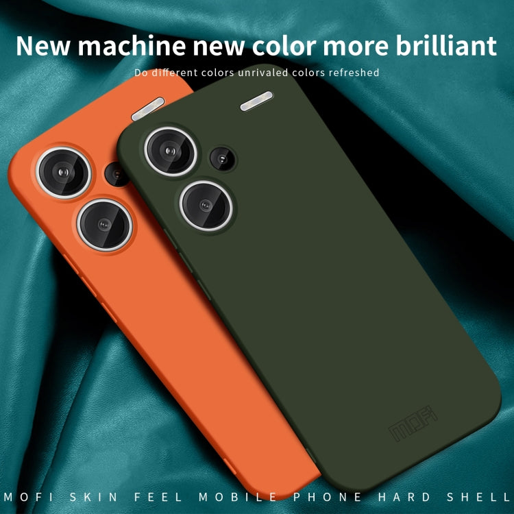 For Xiaomi Redmi Note 13 Pro+ MOFI Qin Series Skin Feel All-inclusive PC Phone Case(Orange) - Note 13 Pro+ Cases by MOFI | Online Shopping South Africa | PMC TechLife