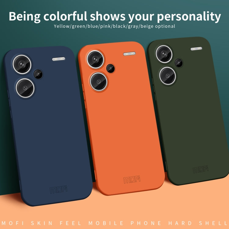 For Xiaomi Redmi Note 13 Pro+ MOFI Qin Series Skin Feel All-inclusive PC Phone Case(Orange) - Note 13 Pro+ Cases by MOFI | Online Shopping South Africa | PMC TechLife