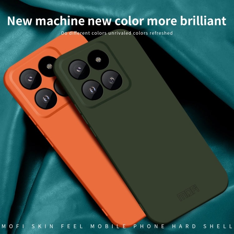 For Xiaomi 14 Pro MOFI Qin Series Skin Feel All-inclusive PC Phone Case(Blue) - 14 Pro Cases by MOFI | Online Shopping South Africa | PMC TechLife