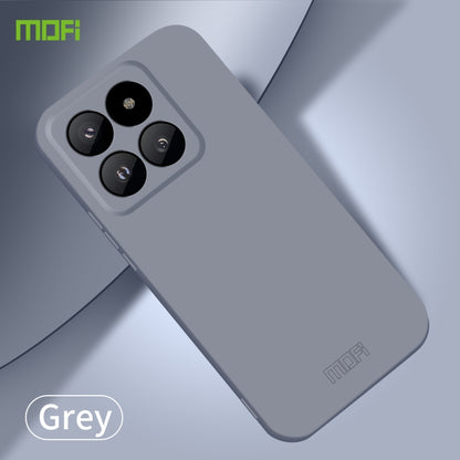 For Xiaomi 14 Pro MOFI Qin Series Skin Feel All-inclusive PC Phone Case(Gray) - 14 Pro Cases by MOFI | Online Shopping South Africa | PMC Jewellery