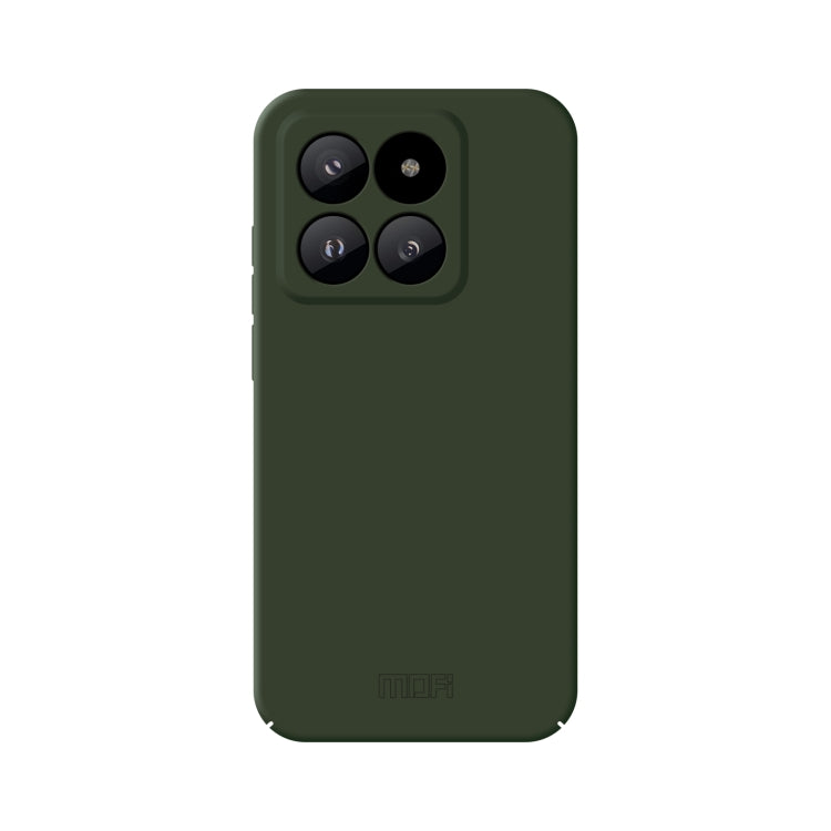 For Xiaomi 14 Pro MOFI Qin Series Skin Feel All-inclusive PC Phone Case(Green) - 14 Pro Cases by MOFI | Online Shopping South Africa | PMC Jewellery