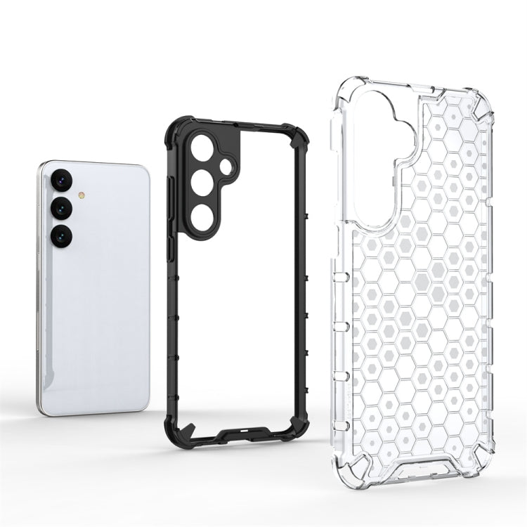 For Samsung Galaxy S24+ 5G Shockproof Honeycomb Phone Case(Green) - Galaxy S24+ 5G Cases by PMC TechLife | Online Shopping South Africa | PMC TechLife