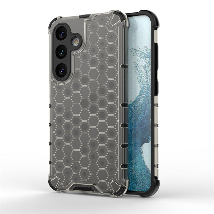 For Samsung Galaxy S24 5G Shockproof Honeycomb Phone Case(Black) - Galaxy S24 5G Cases by PMC TechLife | Online Shopping South Africa | PMC TechLife