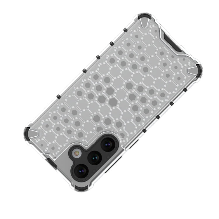 For Samsung Galaxy S24 5G Shockproof Honeycomb Phone Case(Red) - Galaxy S24 5G Cases by PMC TechLife | Online Shopping South Africa | PMC TechLife