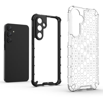 For Samsung Galaxy A55 Shockproof Honeycomb Phone Case(White) - Galaxy Phone Cases by PMC Jewellery | Online Shopping South Africa | PMC Jewellery