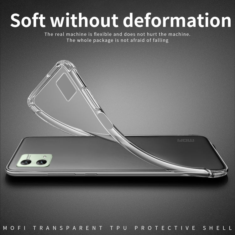 For Motorola Moto G84 MOFI Ming Series Ultra-thin TPU Phone Case(Transparent) - Motorola Cases by MOFI | Online Shopping South Africa | PMC Jewellery