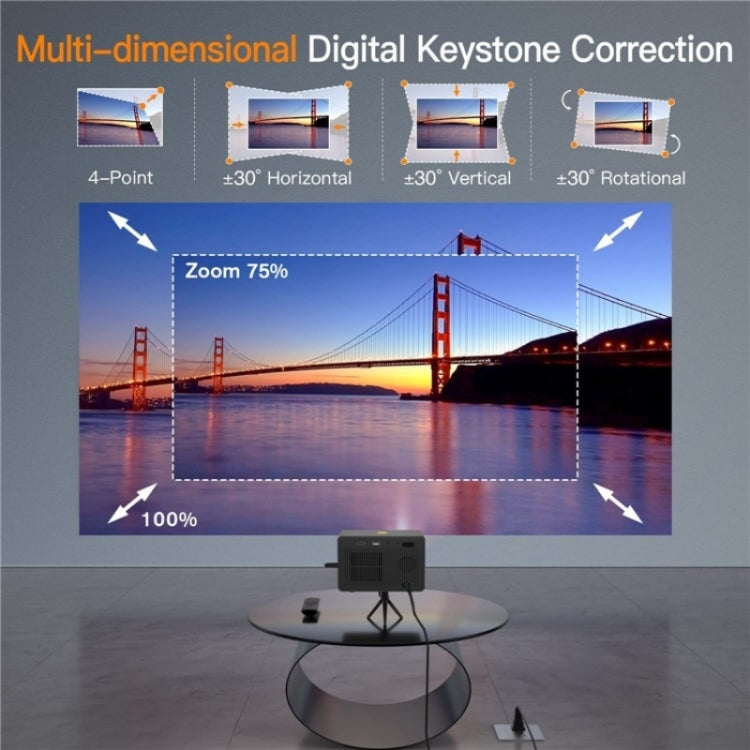 Y7 Portable HD Projector Media Player(UK Plug) - LED Projector by PMC TechLife | Online Shopping South Africa | PMC TechLife | Buy Now Pay Later Mobicred