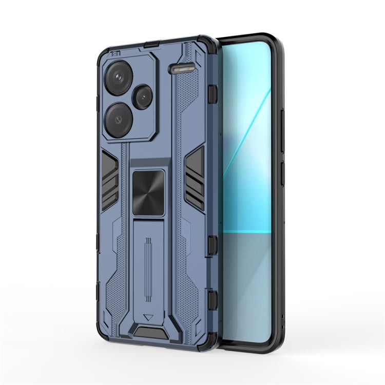For Redmi Note 13 Pro 5G Supersonic Armor PC Hybrid TPU Phone Case(Blue) - Note 13 Pro Cases by PMC TechLife | Online Shopping South Africa | PMC TechLife | Buy Now Pay Later Mobicred