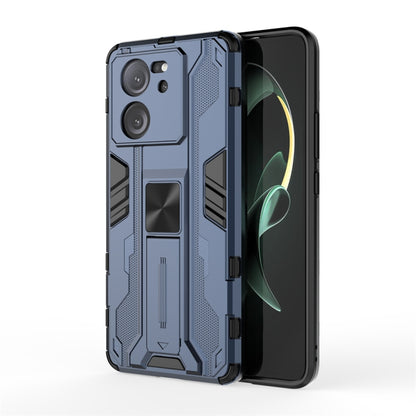 For Xiaomi 13T Supersonic Armor PC Hybrid TPU Phone Case(Blue) - Xiaomi Cases by PMC Jewellery | Online Shopping South Africa | PMC Jewellery | Buy Now Pay Later Mobicred