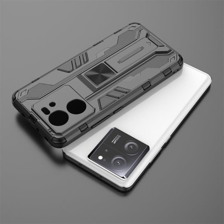 For Xiaomi 13T Supersonic Armor PC Hybrid TPU Phone Case(Silver) - Xiaomi Cases by PMC TechLife | Online Shopping South Africa | PMC TechLife | Buy Now Pay Later Mobicred