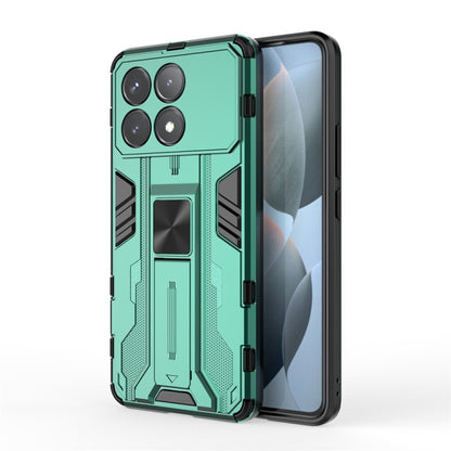 For Redmi K70 Pro Supersonic Armor PC Hybrid TPU Phone Case(Green) - K70 Pro Cases by PMC Jewellery | Online Shopping South Africa | PMC Jewellery | Buy Now Pay Later Mobicred