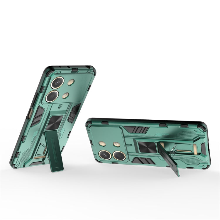 For Redmi Note 13R Pro Supersonic Armor PC Hybrid TPU Phone Case(Green) - free shipping - PMC TechLife - Order now!