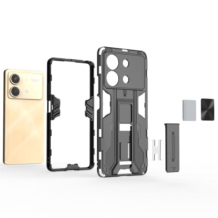 For Redmi Note 13R Pro Supersonic Armor PC Hybrid TPU Phone Case(Green) - free shipping - PMC TechLife - Order now!