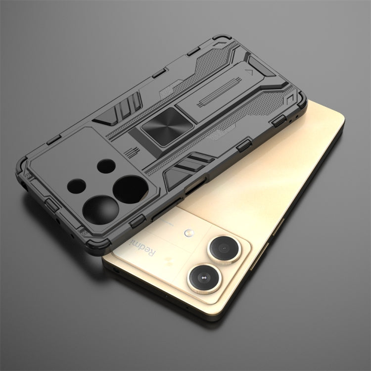 For Redmi Note 13R Pro Supersonic Armor PC Hybrid TPU Phone Case(Green) - free shipping - PMC TechLife - Order now!