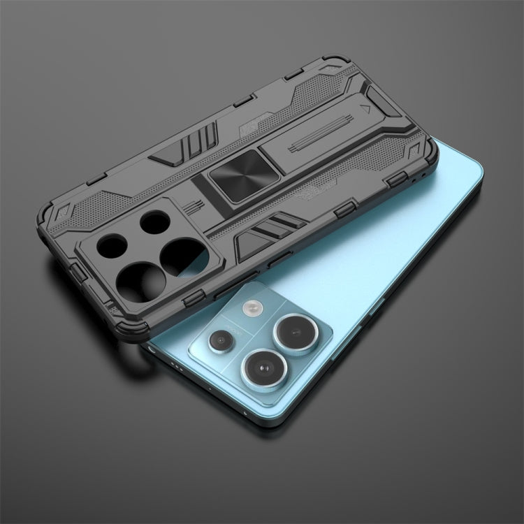 For Xiaomi Poco X6 Supersonic Armor PC Hybrid TPU Phone Case(Silver) - Xiaomi Cases by PMC TechLife | Online Shopping South Africa | PMC TechLife | Buy Now Pay Later Mobicred