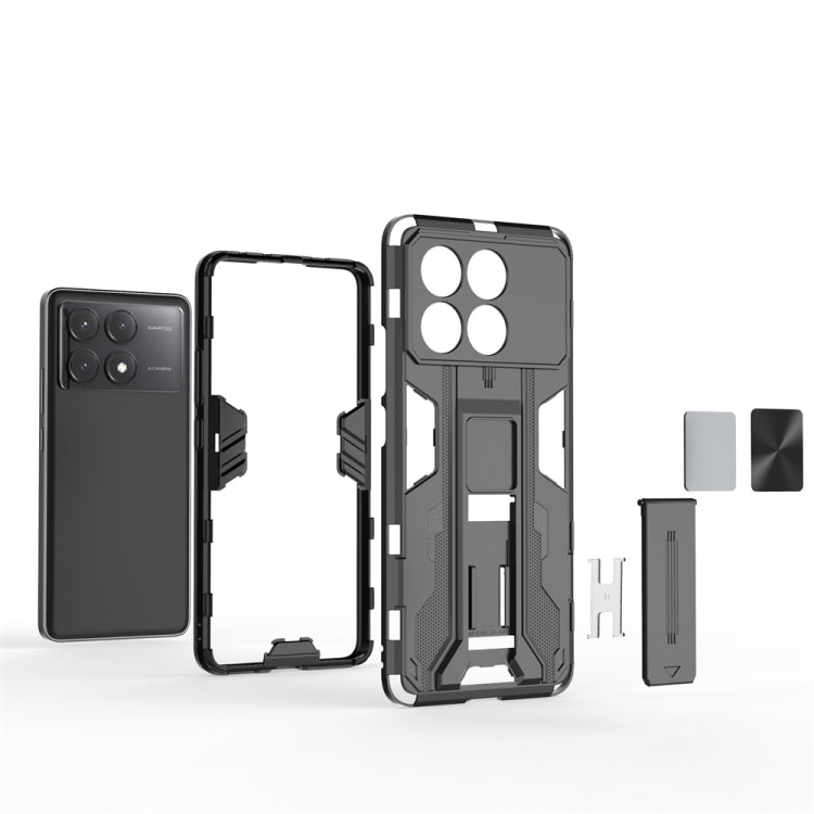 For Xiaomi Poco X6 Pro Supersonic Armor PC Hybrid TPU Phone Case(Red) - Xiaomi Cases by PMC TechLife | Online Shopping South Africa | PMC TechLife | Buy Now Pay Later Mobicred