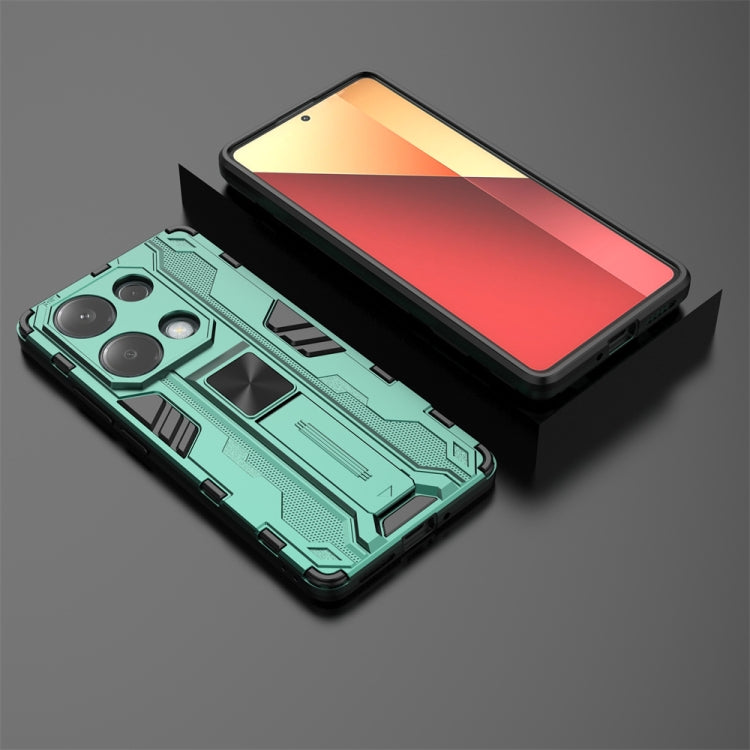 For  Redmi Note 13 Pro 4G Supersonic Armor PC Hybrid TPU Phone Case(Green) - Note 13 Pro Cases by PMC TechLife | Online Shopping South Africa | PMC TechLife | Buy Now Pay Later Mobicred