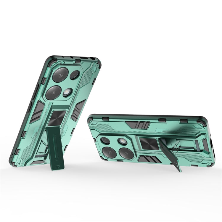 For  Redmi Note 13 Pro 4G Supersonic Armor PC Hybrid TPU Phone Case(Green) - Note 13 Pro Cases by PMC TechLife | Online Shopping South Africa | PMC TechLife | Buy Now Pay Later Mobicred