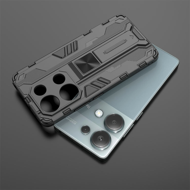 For  Redmi Note 13 Pro 4G Supersonic Armor PC Hybrid TPU Phone Case(Silver) - Note 13 Pro Cases by PMC TechLife | Online Shopping South Africa | PMC TechLife | Buy Now Pay Later Mobicred
