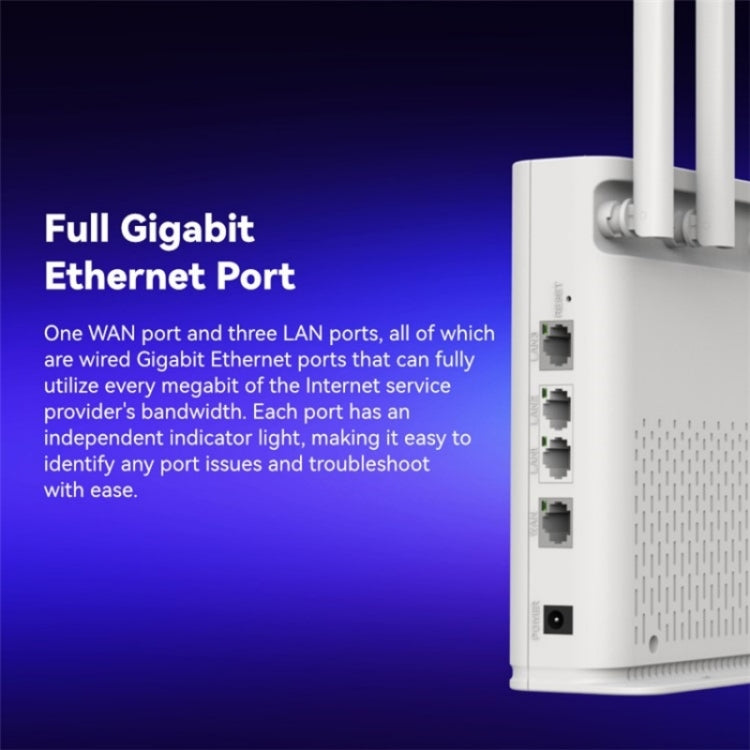LB-LINK AX1800 Home Game WiFi6 Gigabit Dual Band Wireless Router Broadband WiFi Extender - free shipping - PMC Jewellery - Order now!