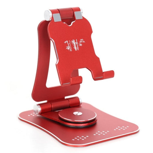 G61 Portable Folding 360-Degree Rotating Desktop Phone Holder(Red) - Stand by PMC Jewellery | Online Shopping South Africa | PMC Jewellery | Buy Now Pay Later Mobicred