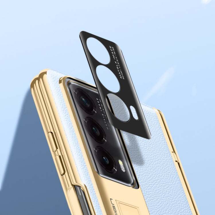 For Honor Magic Vs2 Electroplated Case-film Integral Hinge Shockproof Phone Case(Black) - Honor Cases by PMC TechLife | Online Shopping South Africa | PMC TechLife | Buy Now Pay Later Mobicred