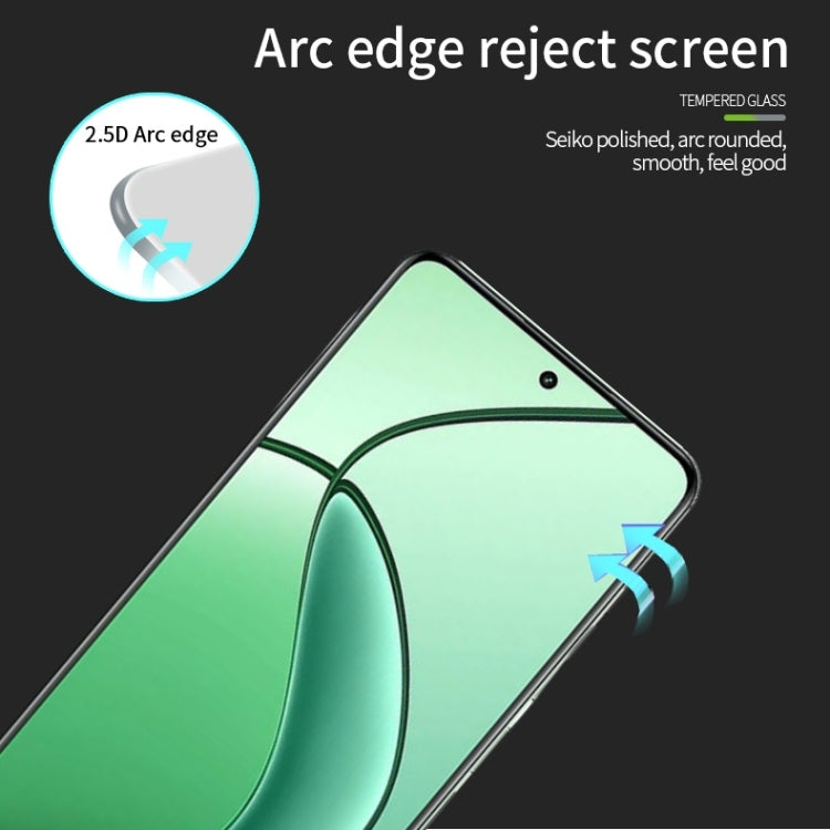 For vivo iQOO Z9x / T3X MOFI 9H 2.5D Full Screen Tempered Glass Film(Black) - vivo Tempered Glass by MOFI | Online Shopping South Africa | PMC Jewellery | Buy Now Pay Later Mobicred