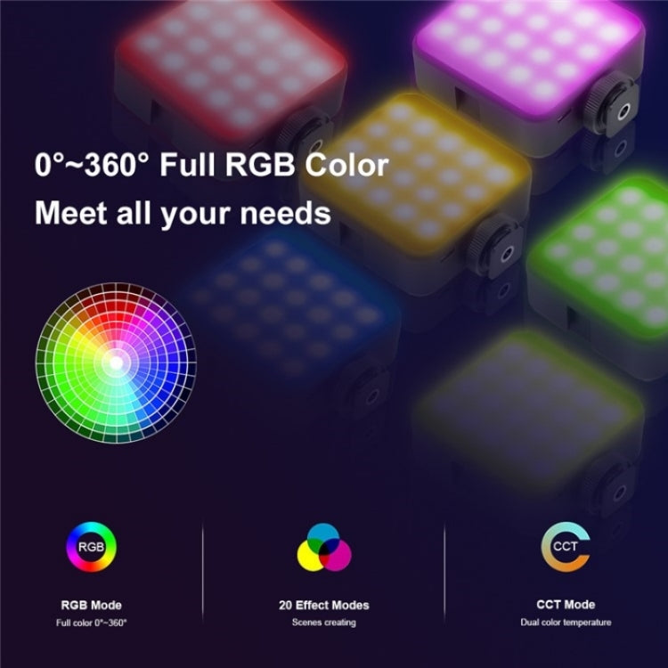 VLOGLITE T64RGB Mini Pocket Beauty Light Portable RGB Fill Light Cell Phone Camera Video Fill Light - free shipping - PMC TechLife - Order now!