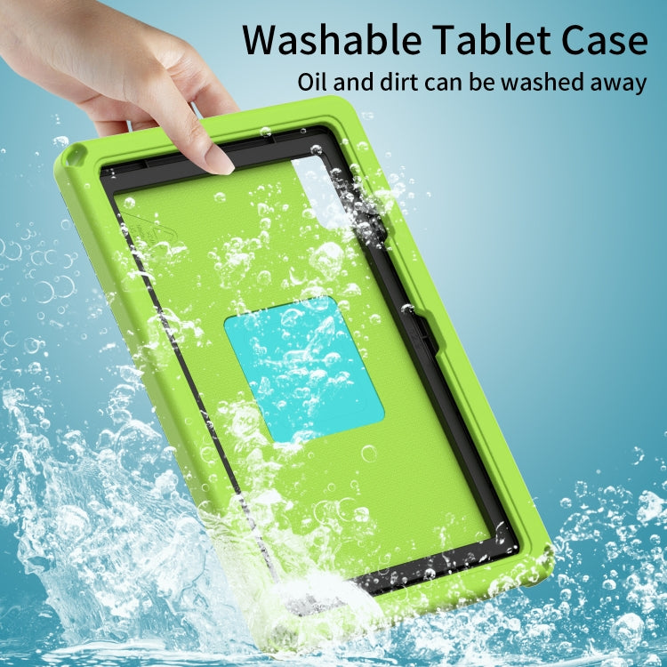 For Lenovo M10 Plus Gen3 TB-125F 10.6 EVA Hybrid PC Shockproof Tablet Case(Grass Green) - Lenovo by PMC TechLife | Online Shopping South Africa | PMC TechLife | Buy Now Pay Later Mobicred