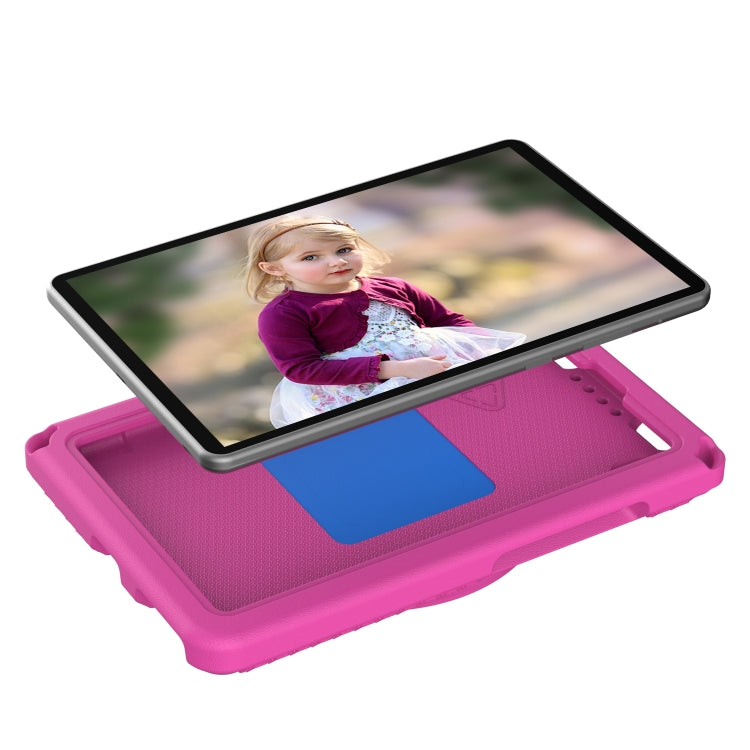 For TCL Tab 8 LE / WiFi 2023 EVA Hybrid PC Shockproof Tablet Case with Frame(Rose Red) - Others by PMC TechLife | Online Shopping South Africa | PMC TechLife | Buy Now Pay Later Mobicred