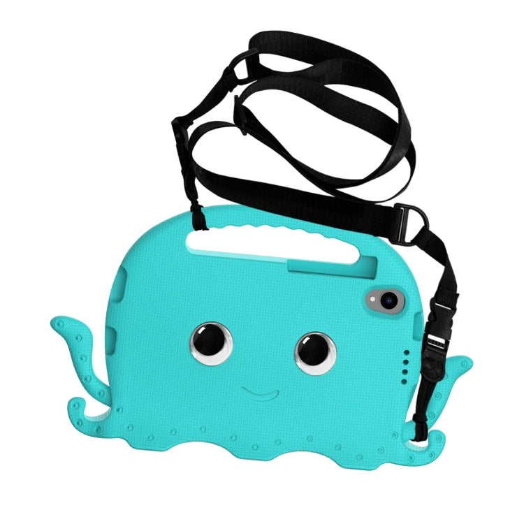 For TCL Tab 8 LE / WiFi 2023 Octopus Style EVA Hybrid PC Shockproof Tablet Case with Strap(Glacial Green) - Others by PMC TechLife | Online Shopping South Africa | PMC TechLife | Buy Now Pay Later Mobicred