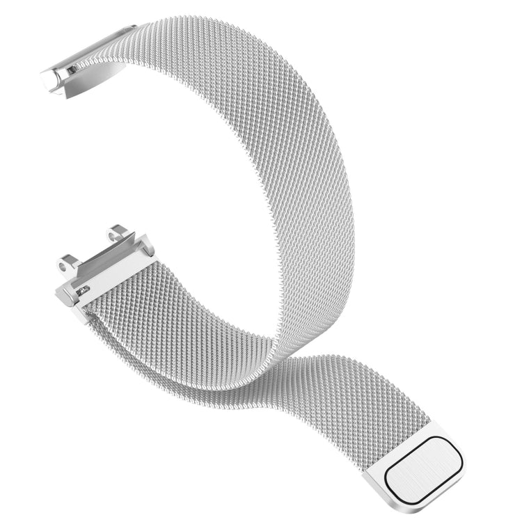 For Amazfit Active Edge A2212 Milan Magnetic Steel Mesh Watch Band(Silver) - free shipping - PMC TechLife - Order now!