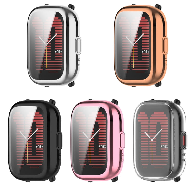 For Amazfit Active A2211 TPU All-Inclusive Watch Protective Case(Rose Gold) - Watch Cases by PMC Jewellery | Online Shopping South Africa | PMC Jewellery