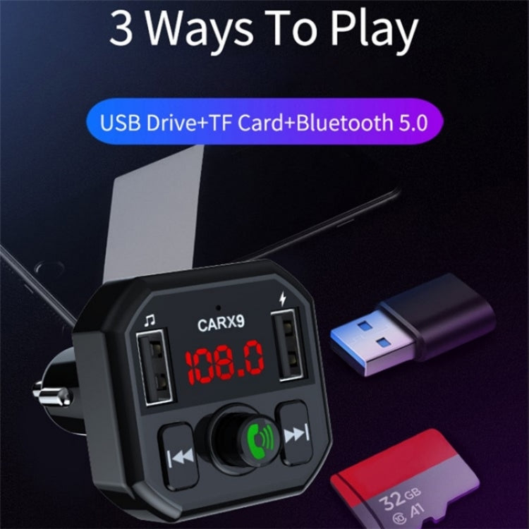 Dual USB Ports Car MP3 Player Automatic Power-off Memory Bluetooth Call FM Transmitter - Bluetooth Car Kits by PMC TechLife | Online Shopping South Africa | PMC TechLife | Buy Now Pay Later Mobicred