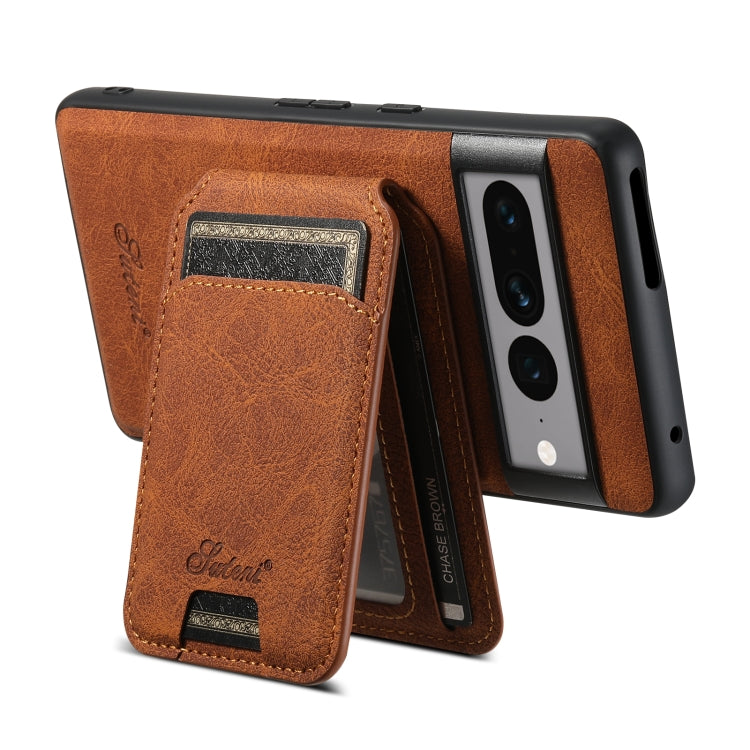 For Google Pixel 8 Pro Suteni H16 Litchi Texture Leather Detachable Wallet Back Phone Case(Blue) - free shipping - PMC TechLife - Order now!