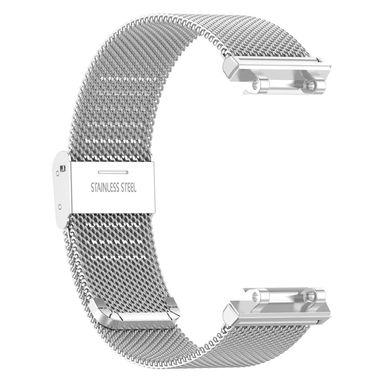 For Amazfit Active Edge A2212 Milan Mesh Single Buckle Watch Band(Silver) - free shipping - PMC TechLife - Order now!