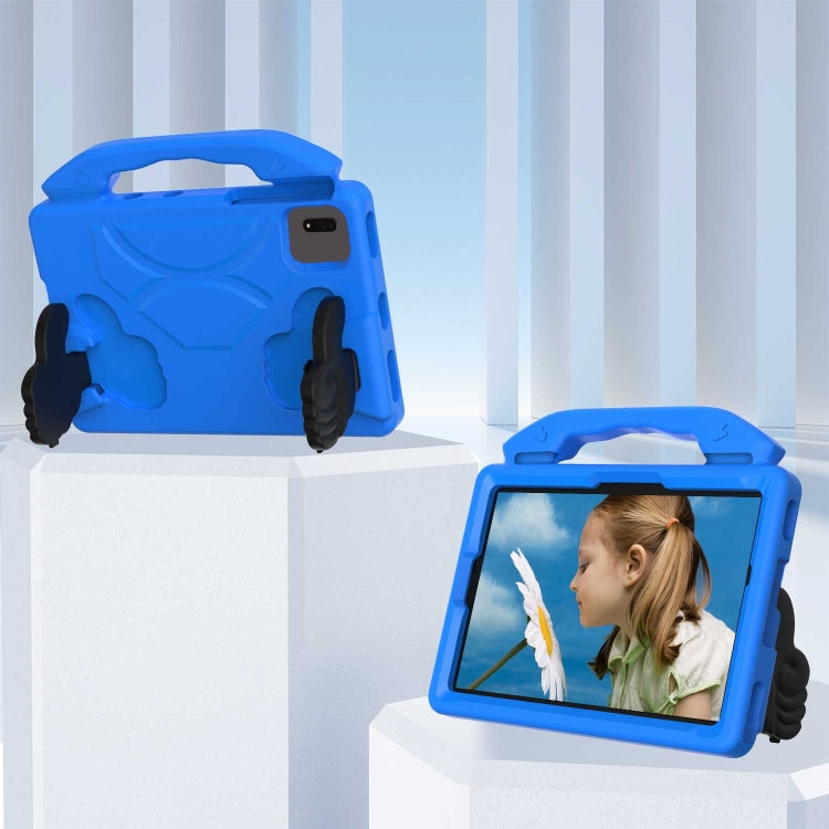 For Samsung Galaxy TAB S9 11 X710 2023 Thumb Bracket EVA Shockproof Tablet Case(Blue) - free shipping - PMC Jewellery - Order now!