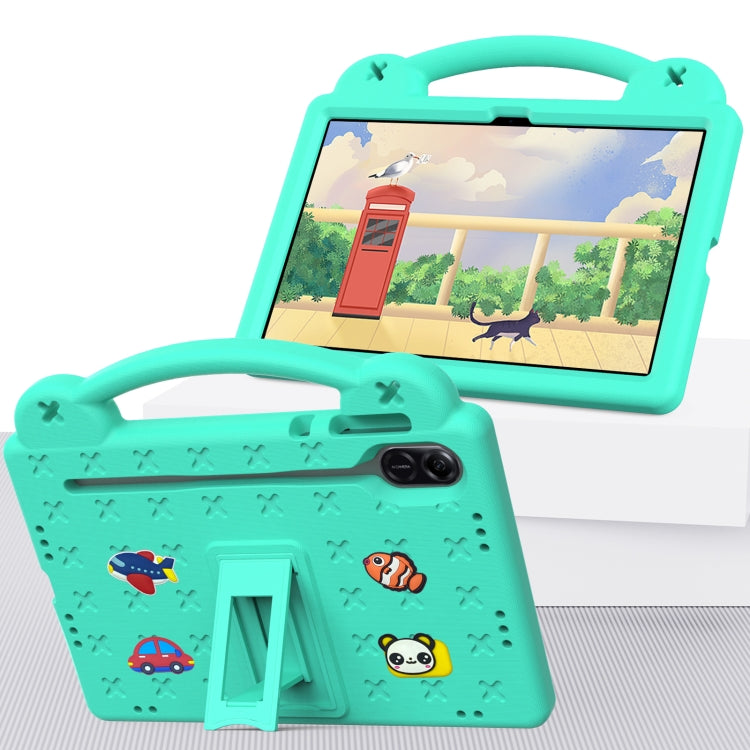 For Honor X8 Pro 11.5 Handle Kickstand Children EVA Shockproof Tablet Case(Mint Green) - free shipping - PMC TechLife - Order now!