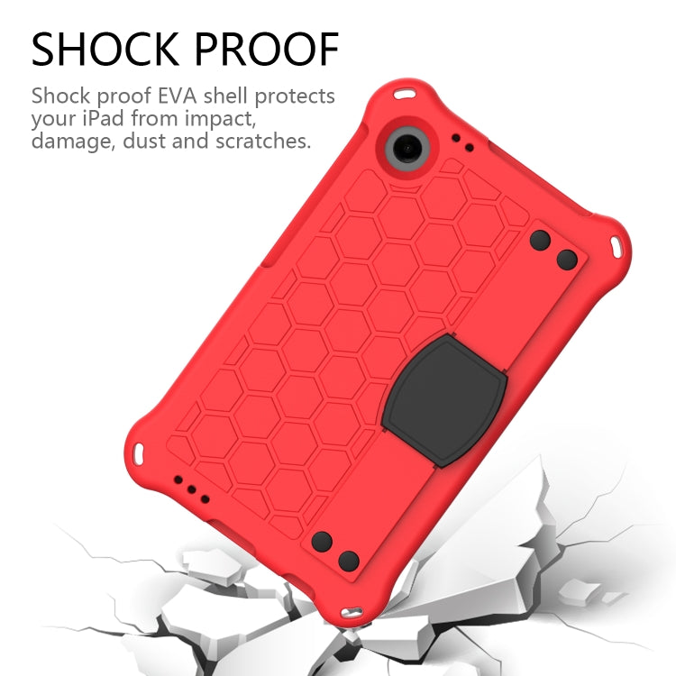 For Alcatel Joy Tab2 2020 / 3T 8.0 Honeycomb EVA Hybrid PC Tablet Case with Strap(Red +Black) - Others by PMC TechLife | Online Shopping South Africa | PMC TechLife | Buy Now Pay Later Mobicred