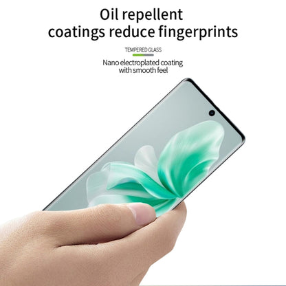 For vivo S18 / S18 Pro PINWUYO 9H 3D Hot Bending Tempered Glass Film(Black) - S18 Tempered Glass by PINWUYO | Online Shopping South Africa | PMC Jewellery | Buy Now Pay Later Mobicred