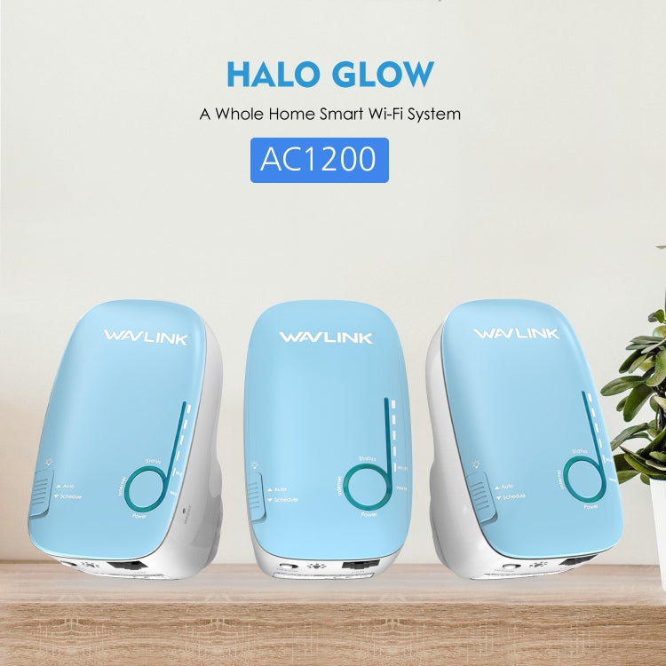 WAVLINK WN576K3 AC1200 Household WiFi Router Network Extender Dual Band Wireless Repeater, Plug:AU Plug - free shipping - PMC Jewellery - Order now!