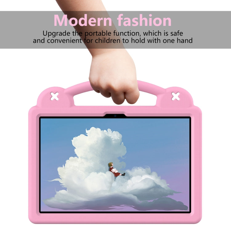For TCL Tab 11 9466x3 Handle Kickstand Children EVA Shockproof Tablet Case(Pink) - Others by PMC TechLife | Online Shopping South Africa | PMC TechLife | Buy Now Pay Later Mobicred