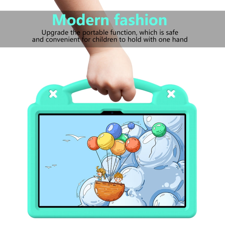 For TCL Tab 11 9466x3 Handle Kickstand Children EVA Shockproof Tablet Case(Mint Green) - Others by PMC TechLife | Online Shopping South Africa | PMC TechLife | Buy Now Pay Later Mobicred